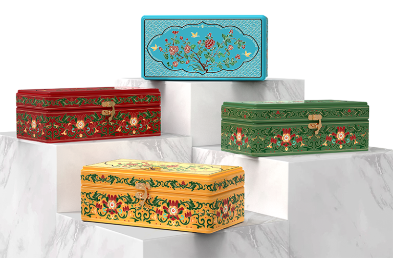 Cloisonné Enamel Colorful Cigar Box Customization Specs Image