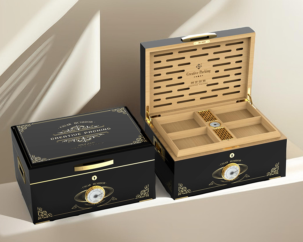 Luxury cigar box customization services