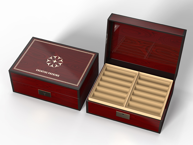 PU Lacquer Wood Grain Cigar Box Solutions
