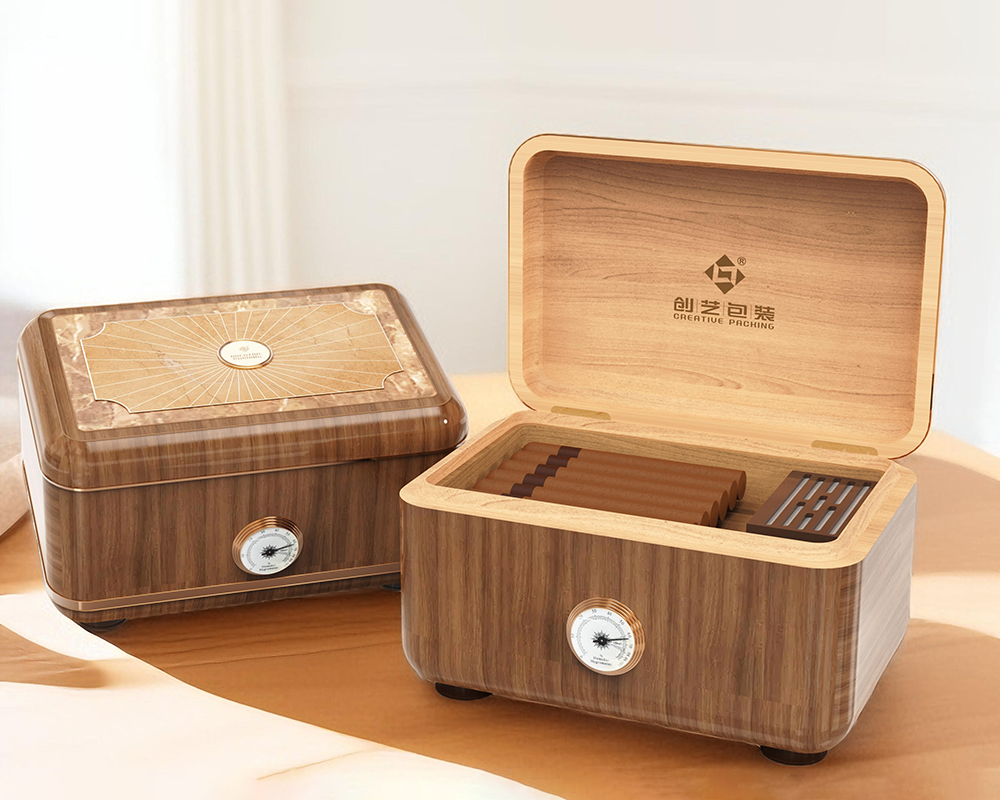 Luxury cigar box customization services
