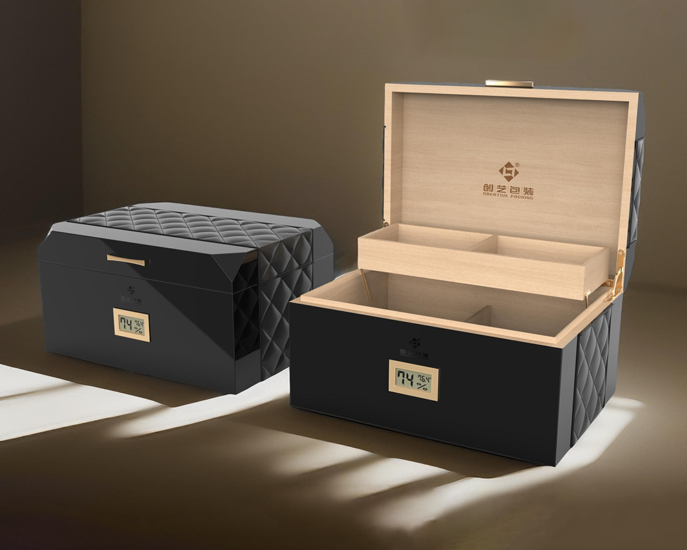 Luxury cigar box customization services