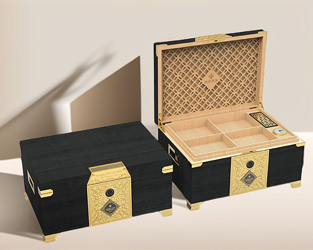 Luxury cigar box customization services