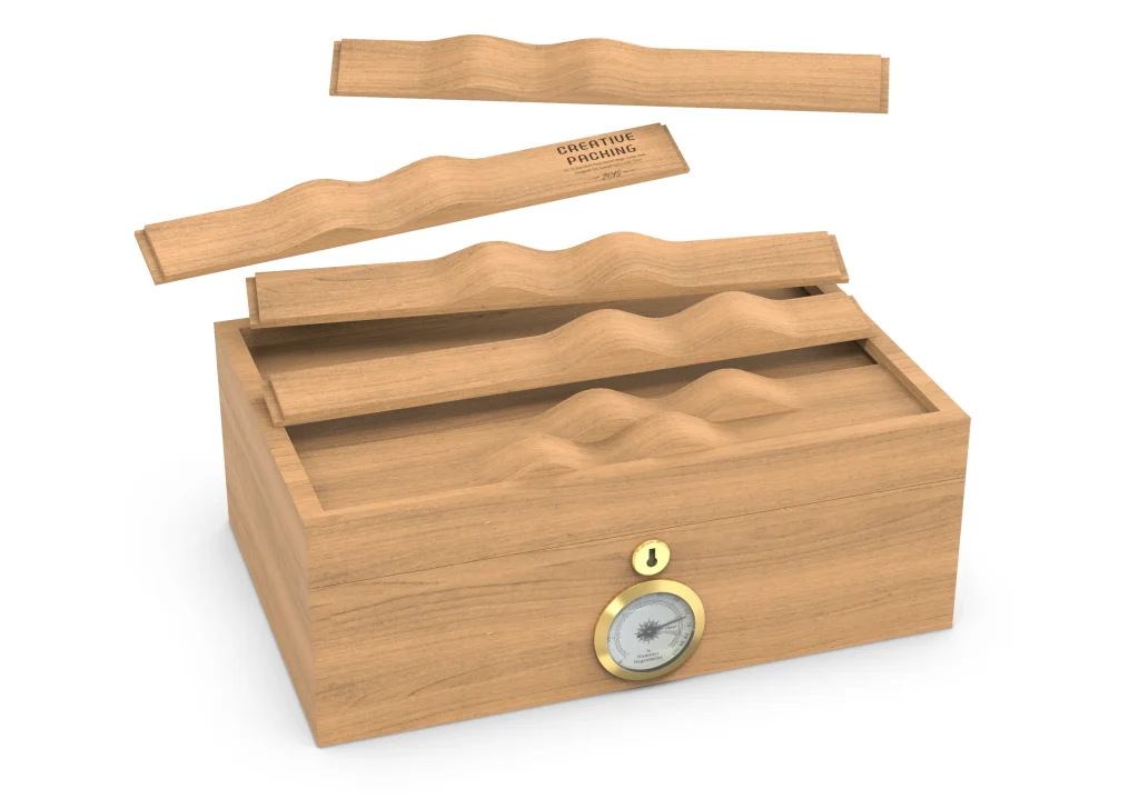 Personalized Magnetic Cigar Humidor for Sale