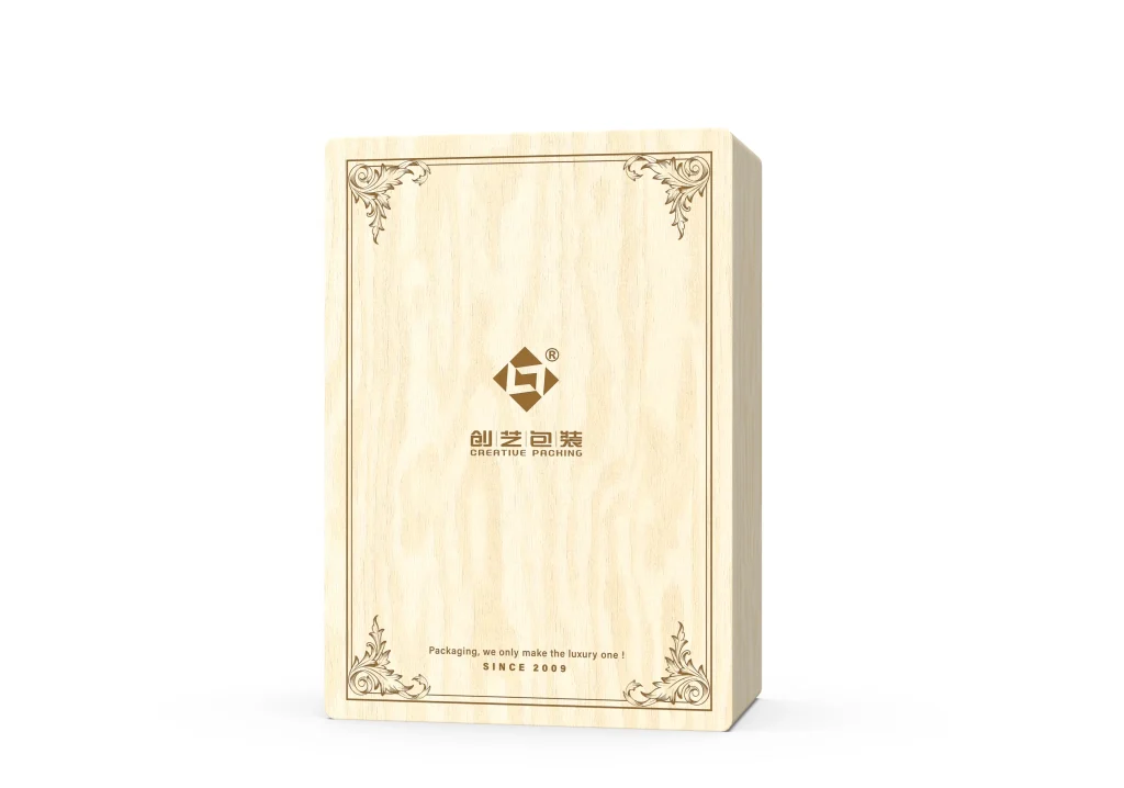 Ordinary Simple Wooden Cigar Box