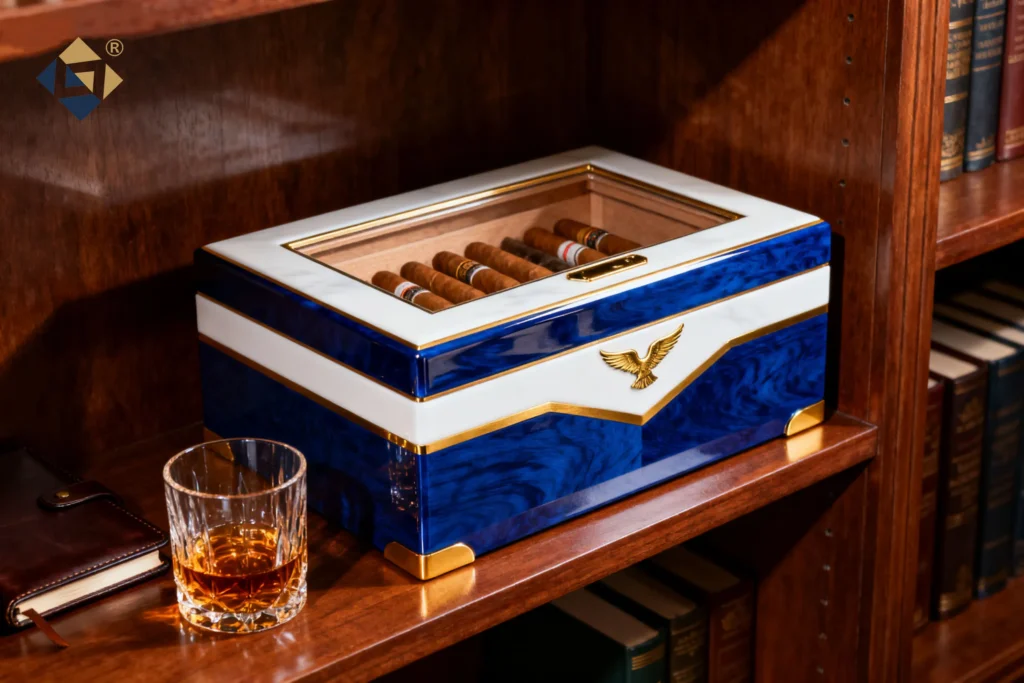 Luxury business cigar boxes for sale