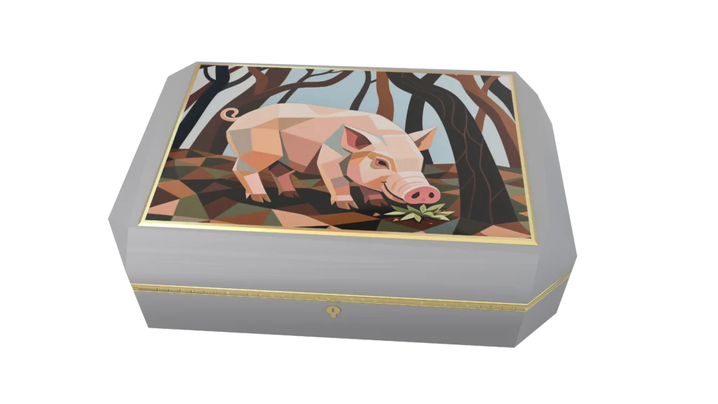 Picasso Spanish Cedar Humidor for Sale