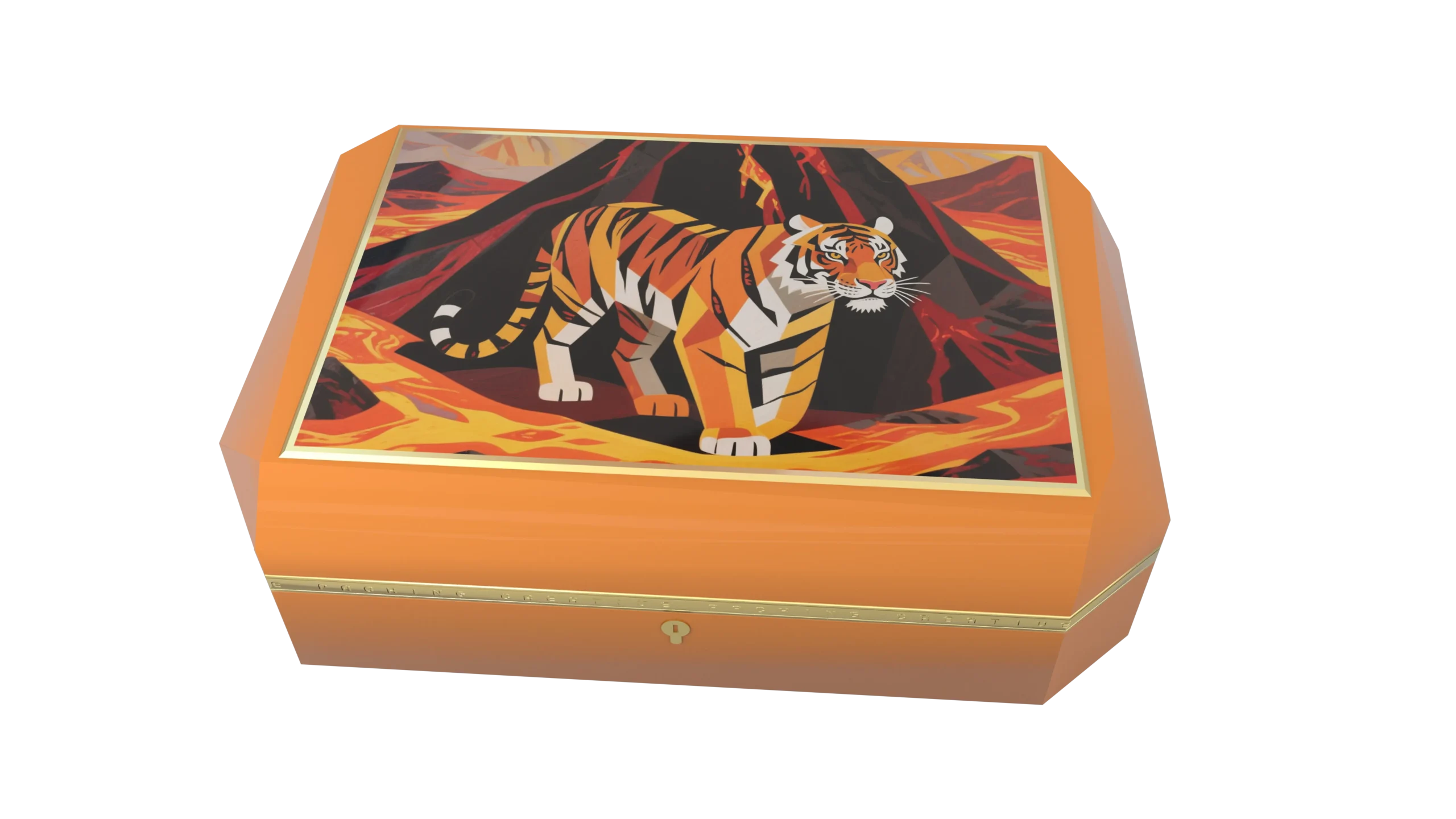 Spanish Cedar Humidor Box — Creative Packing