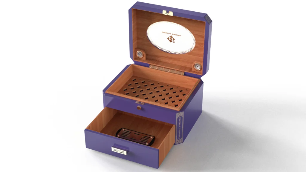 Travel Humidor with Hygrometer