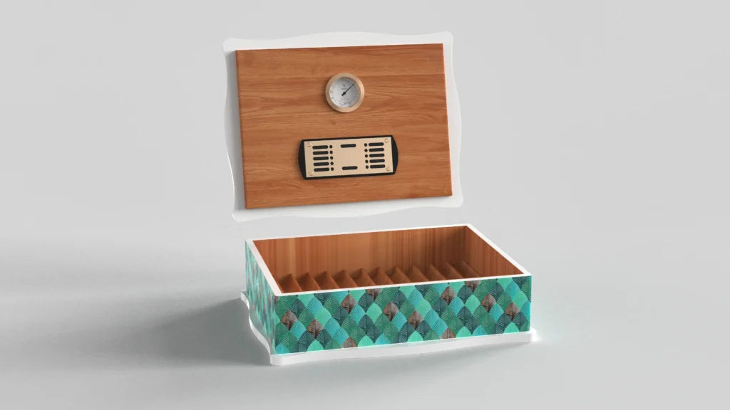 Renaissance Luxury Wooden Humidor