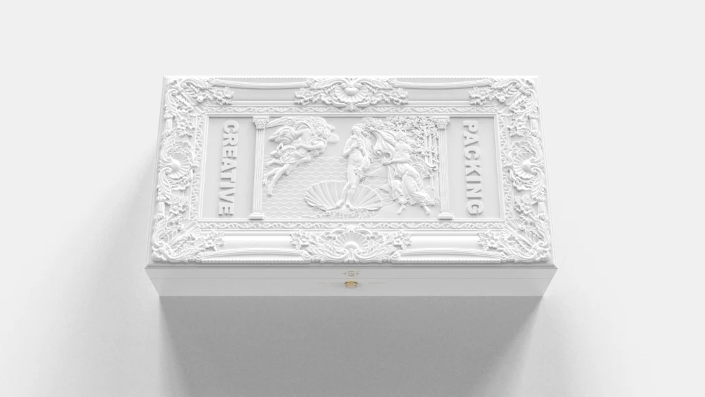 Custom 3D Relief Cigar Boxes