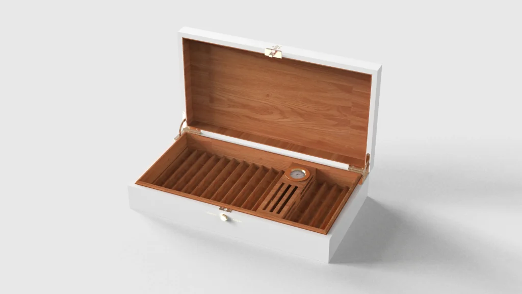 Custom 3D Relief Cigar Boxes