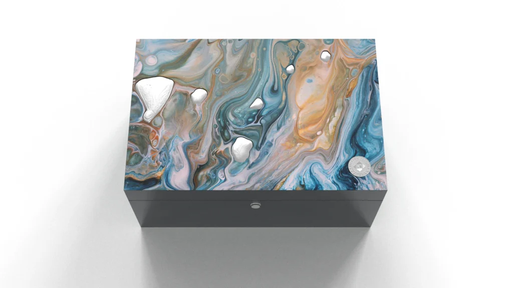 Classic Square Cigar Humidor