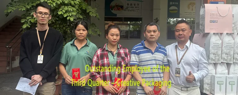 Creative Packing Q3 Quarter Employee Recognition