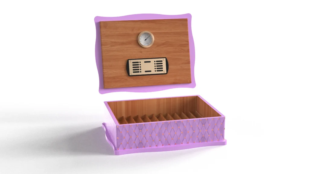 Personalized Custom Cigar Case